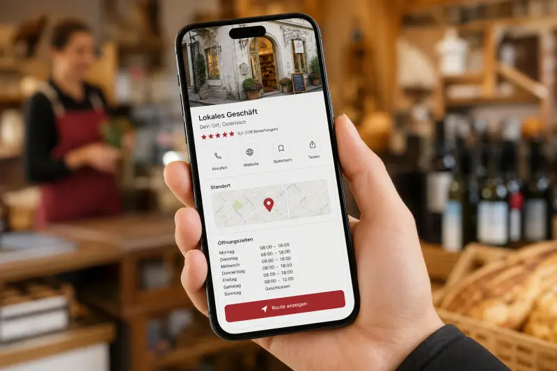 Google Maps auf Smartphone