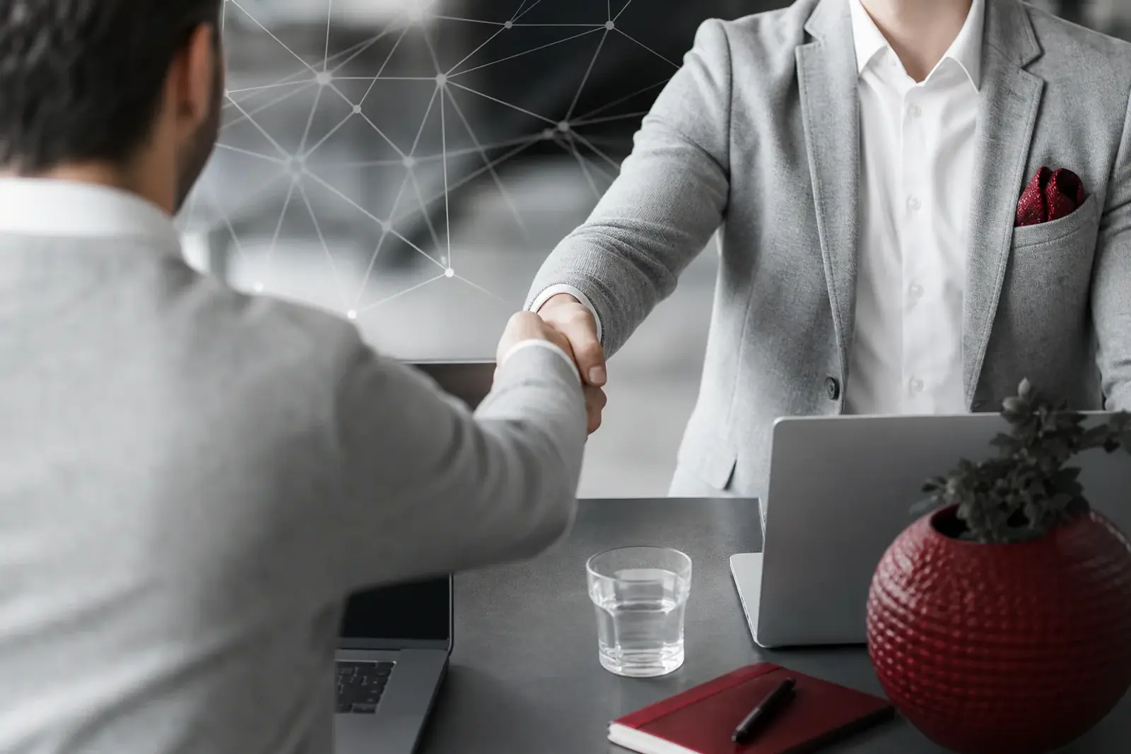LinkedIn auf Laptop