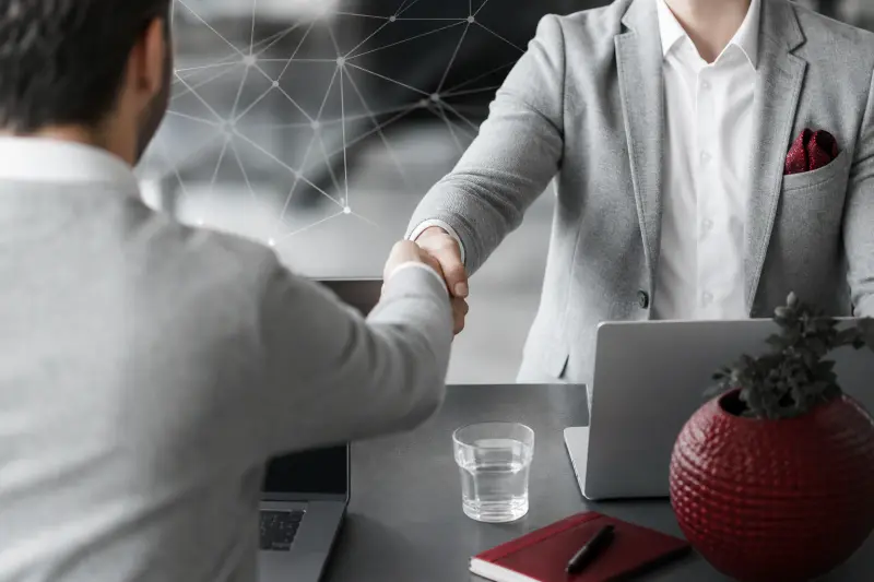LinkedIn auf Laptop