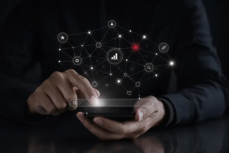 Google Suche auf Smartphone